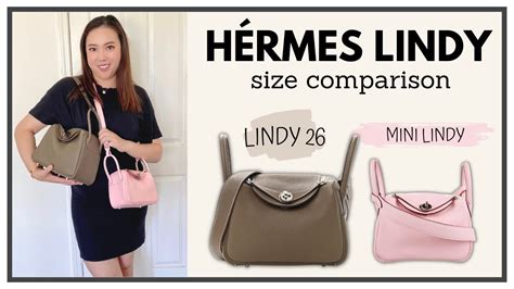 hermes lindy original|hermes lindy size comparison.